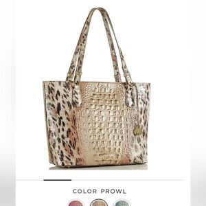 Brahmin Medium Misha Prowl Ombre Leopard Melbourne Leather